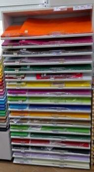 Papierregalschrank je 18 Fächer A2 / A4 grau   leer